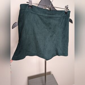 Zara Dark Green Mini Skirt